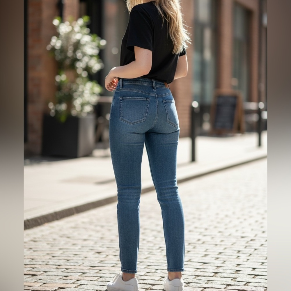 Express High Rise Women Jeans - Blue